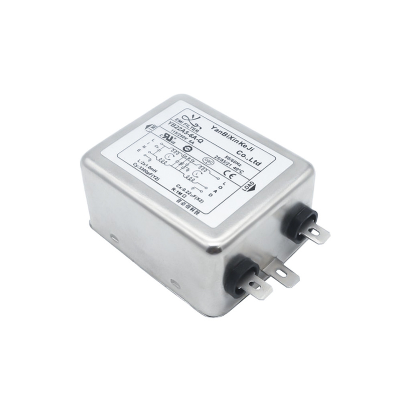 De dubbele de Inhamfilter 220V 6A van Stadiumcei kiest Contactdoos EMI Filter For Power Switch uit