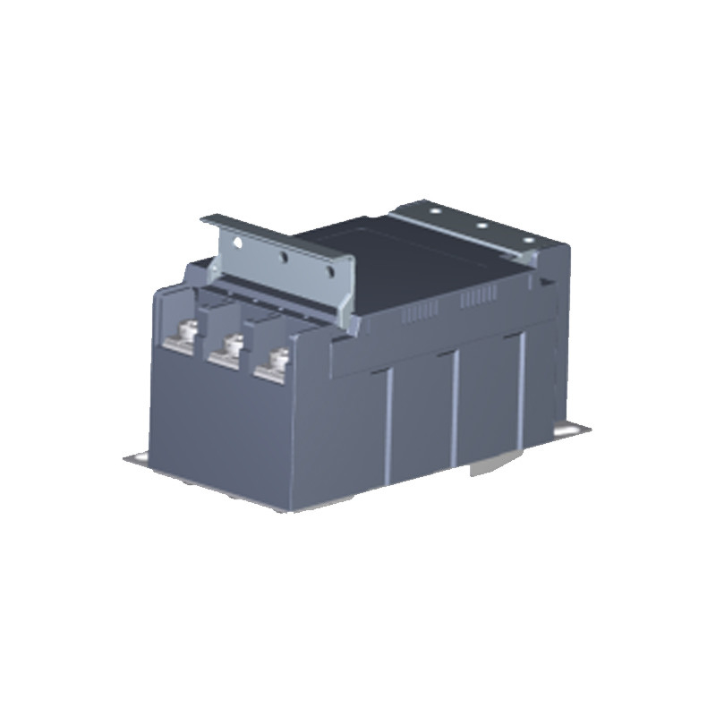 YBX Nieuw type enkelfasig filter veilig plastic behuizing EMI/EMC filter met terminal blok dekking