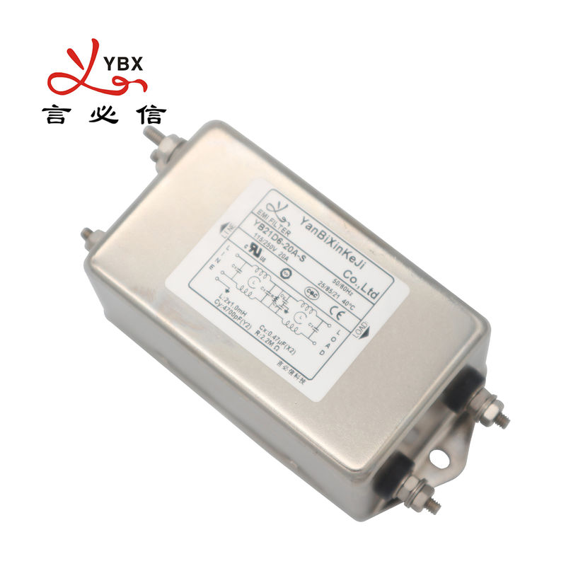 Mechanische Materiaal van EMI Power Filters 6A 10A van de hoge Prestaties het Lage Pas