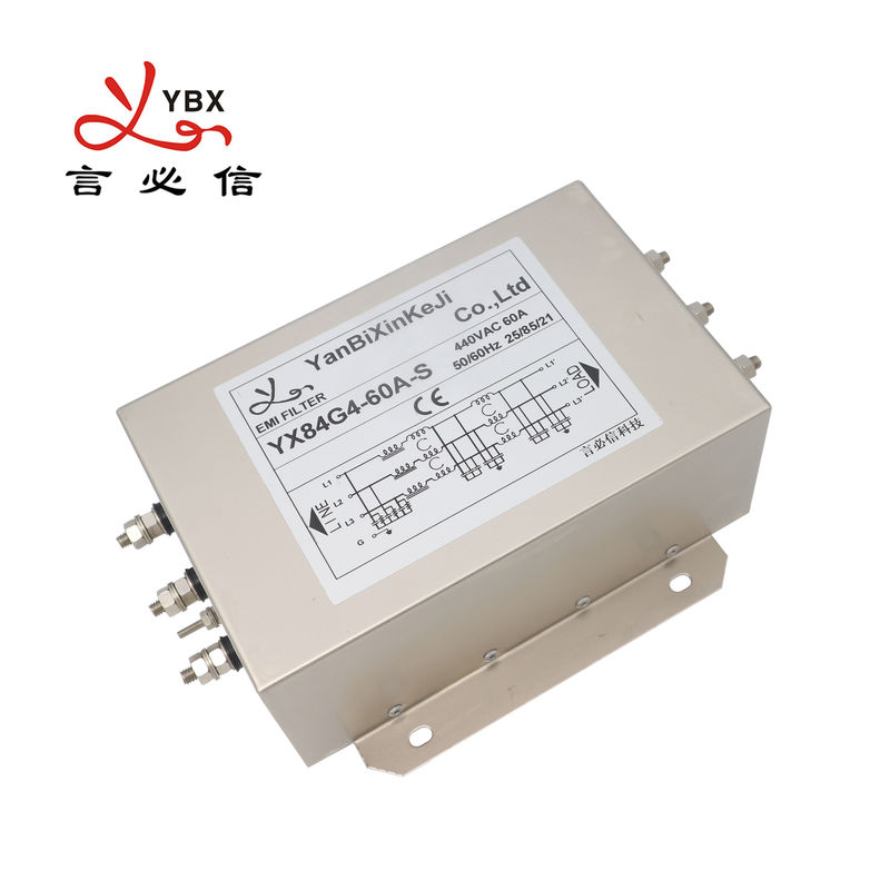 1A-60A Hoge EMI Filters Three Stage Filtering in drie stadia - kwaliteit