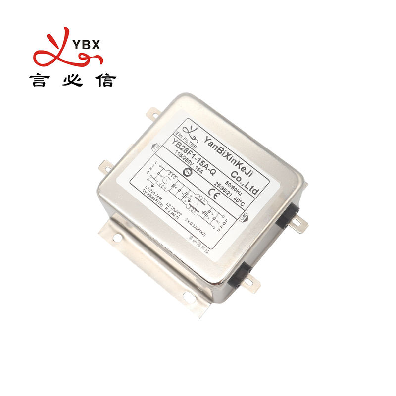 Yb28f1-15a-q EMI Power Filter Fast Terminal-Filter van de Output de Lage Pas