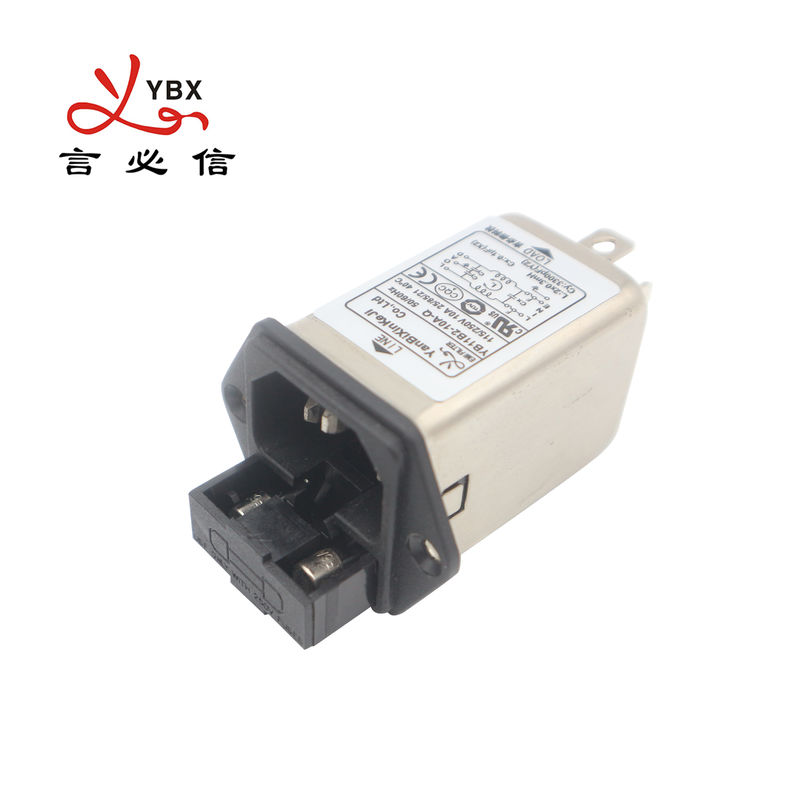 van de de machtsingang van 220V 10A van de contactdoosemi filter van CEI de machtsfilter voor Ventilator
